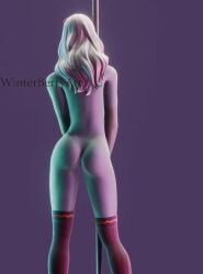 3d animated ass choker dancing fortnite fortnite:_battle_royale glasses green_skin grisabelle hairbow nude pole pole_dancing red_eyes stripper_pole tagme thigh_highs video white_hair winterberryart zombie_girl