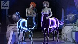3d awoken blue_eyes blue_skin calliope_brando calliope_brando_(zdots) centaur centaur_futa centaur_girl destiny_(game) destiny_(video_game) destiny_2 dreaming_city equine_balls equine_genitalia equine_penis equine_tail equine_taur erect_horsecock erection female futa_focus futa_only futanari horse_penis horseballs horsecock horsecock_futa intersex looking_at_viewer mara_sov mythological_creature mythological_equine mythology naked orange_eyes orange_hair penis presenting transformation white_hair zdots