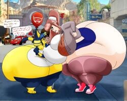 2024 2girls 3boys anger_vein angry animal_crossing ankha ankha_prime_(user3345) anthro background_character background_characters between_breasts big_ass big_breasts blue_eyes breast_docking breast_squish breast_to_breast breasts bubble_butt busty cars_(film) cat_girl cat_humanoid crossover dialogue disney doki_doki_literature_club english english_text enormous_ass enormous_breasts fat_ass feline_humanoid female furry gigantic_ass gigantic_breasts green_eyes huge_ass huge_breasts human hyper_ass hyper_breasts implied_imminent_vore implied_vore justin_(user3345) large_ass large_breasts lightning_mcqueen living_machine living_vehicle male massive_ass massive_breasts mater monika_(doki_doki_literature_club) nintendo pixar plump_ass racecar rivalry stock_car tagme text thick_ass thick_thighs tow_truck user3345 vehicle voluptuous wide_hips