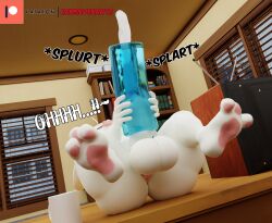 2023 3_toes 3d_(artwork) anthro anus artist_name ass balls balls_deep big_balls big_butt big_penis bodily_fluids camseven cum cumshot curling_toes desk detailed_background digital_media_(artwork) ejaculation erection feet fuckboy fur furniture gay genital_fluids genitals hi_res holding_object holding_penetrable_sex_toy holding_sex_toy inside lagomorph legs_up leporid lying male male_anthro male_only mammal masturbation max_(sam_and_max) moan office on_back on_desk onomatopoeia open_mouth paws penetrable_sex_toy penetration penile penile_masturbation penile_penetration penis pink_anus rabbit sam_and_max sex_toy solo sound_effects splurt table teapot_(body_type) text toes tongue tongue_out white_body white_fur wide_hips