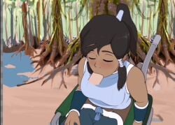 1boy 1girls 2d animated avatar_legends blowjob cum_in_mouth dark-skinned_female eyes_closed fellatio female four_elements_trainer game_cg interracial korra light-skinned_male male male/female mity ponytail sound swallowing_cum tan_body the_avatar the_legend_of_korra video water_tribe wheelchair