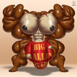abs balls biceps furry gay hyper hyper_balls hyper_genitalia hyper_penis hyper_testicles male male_focus male_only muscles muscular muscular_arms muscular_ass muscular_back muscular_legs muscular_male muscular_thighs nipples pecs penis regnar solo testicles veins veiny_penis