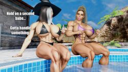 2girls 3d ass big_ass big_breasts big_thighs bimbo bottom_heavy breasts bubble_butt bubblegun_(sevenarts) bust busty chest cindy_beckham curvaceous curvy curvy_figure female female_focus hildegard_mare hips hourglass_figure huge_ass huge_breasts human large_ass large_breasts legs light-skinned_female light_skin mature mature_female original original_character round_ass round_breasts sevenarts slim_waist thesevenartsx thick thick_hips thick_legs thick_thighs thighs top_heavy voluptuous voluptuous_female waist wide_hips wide_thighs witch