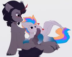 duo equid equine erection fan_character feral fluffy_sketch friendship_is_magic gay genitals hasbro hi_res horn horse king_sombra_(mlp) kissing male male/male mammal my_little_pony mythological_creature mythological_equine mythology pegasus penile penis penis_kissing penis_worship pony quadruped unicorn wings