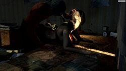 1boy 1girls 3d animated breasts dark-skinned_male dark_skin dead death female female_death forced from_behind gore guro gurochanop human interracial male metal_gear_solid metal_gear_solid_v military necrophilia no_sound quiet_(metal_gear) rape sex straight text url video watermark