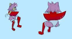 amy rose from sega by jehhyz