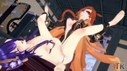 3d 3d_(artwork) 3d_animation 3d_model 3d_render 3dx animated animation big_areola big_balls big_breasts big_dick big_nipples big_penis big_thighs blowjob blowjob_face blush cowgirl_position cum cum_in_mouth cum_in_pussy cum_inside cum_on_face cum_while_penetrated cumshot deep_penetration deepthroat dominant_futa female female/female female_moaning female_on_top futa_on_female futanari futanari_penetrating genshin_impact grabbing grabbing_legs grabbing_penis hairy hairy_pussy hoyoverse longer_than_10_seconds longer_than_30_seconds longer_than_one_minute mavuika_(genshin_impact) mihoyo missionary missionary_position moaning moaning_girl moaning_in_pleasure moaning_loud moaning_on_cock mouthful nipples nipples_outside open_mouth raiden_shogun ridged_penis riding rough_sex sex sex_on_floor sex_on_table sex_sounds sexy shorter_than_two_minutes sloppy_blowjob sound tagme tagme_(artist) tagme_(torokage) tongue_out torakage torokage video