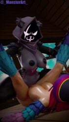 1futa 1girls 3d 3d_animation amazon_position epic_games female femdom fortnite futa_on_female futa_with_female futanari futasub geministarsign intersex lana_llane_(fortnite) monsterart raven_team_leader_(fortnite) sound sound_effects tagme video watermark