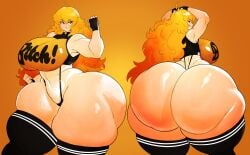 yang xiao long from rwby by carmessi