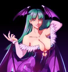 morrigan aensland from darkstalkers by kitsune23star