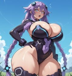 neptune (neptunia) from neptunia (series) by smogai