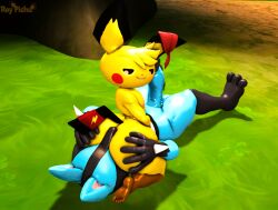 lucario from pokemon by dr.ivopingasnik
