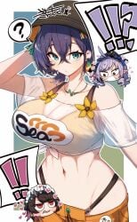 belle (summer skies) (zenless zone zero) from hoyoverse by gin moku