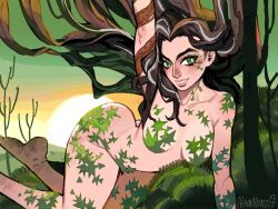 1girls absurd_res absurd_resolution absurdres arched_back ass bent_over big_ass big_breasts big_butt black_hair boobs_and_butt_pose breasts brown_hair bush bushes busty character_request curvaceous curvy curvy_female curvy_figure day daytime feet female female_focus female_only green_eyes hi_res high_resolution highres large_ass large_breasts leaning_forward leaves_on_breasts light-skinned_female light_skin long_hair multicolored_hair naked naked_female namnums nude nude_female oc original original_character outdoors outside plants smile smiling solo solo_female solo_focus stagbeetle sun tagme thick_thighs thighs two_tone_hair very_long_hair voluptuous voluptuous_female