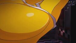 1boy 1girls absurd_res against_glass animated animatronic armpits bare_shoulders big_breasts bouncing_breasts breasts breasts_on_glass chica_(fnaf) chica_(fnia) chica_(fnia:_ah) faceless_male female female_only five_nights_at_freddy's five_nights_in_anime five_nights_in_anime:_after_hours gameplay heartbeat huge_breasts humanoid hyper_breasts jumpscare large_breasts male moaning moaning_in_pleasure mp4 partially_clothed robot robot_girl solo solo_female sound tagme tagme_(artist) top_heavy video wollu