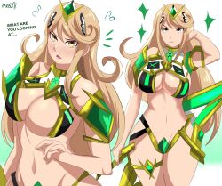 mythra from monolith soft by karbuitt