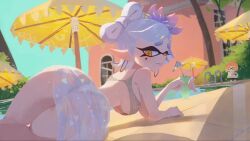 1girls 2d animated ass big_ass big_breasts big_butt big_thighs bikini breasts curvaceous curvaceous_female curvy curvy_female fat_ass female female_only hanging_breasts light-skinned_female light_skin marie_(splatoon) music nintendo solo solo_female sound splatoon splatoon_(series) tagme tentacle_hair thick_ass thick_butt thick_hips thick_legs thick_thighs video white_hair wide_hips yellow_eyes zhang_tian57284