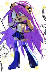 mina mongoose from sonic (series) by pinklilim