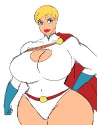 power girl from dc by momiji (artist)