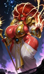 chaos space marine from games workshop by daidouji (artist)