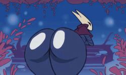 animated ass bench big_ass female hollow_knight hollow_knight:_silksong hornet_(hollow_knight) looking_at_viewer looking_back looking_back_at_viewer no_visible_genitalia shaking_ass spider_girl thick_thighs tvmob
