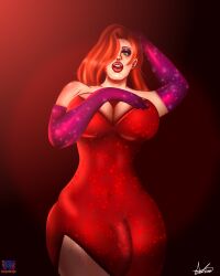 jessica rabbit from who framed roger rabbit by alejanninja