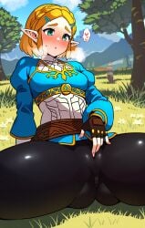 ai_generated breath_of_the_wild cameltoe clothed_masturbation clothing fingering_through_clothes masturbating masturbation princess_zelda small_breasts tears_of_the_kingdom the_legend_of_zelda wet_pussy zelda_(tears_of_the_kingdom)