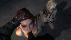 jill_valentine left_4_dead nemesis_(resident_evil) resident_evil tagme the_witch witch_(left_4_dead)