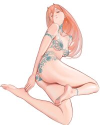 1girls ankle_tattoo arm_tattoo ass ass_tattoo breast_tattoo breasts chainsaw_man face_tattoo female foot_tattoo henna hip_tattoo mawaw neck_tattoo nude power_(chainsaw_man) shoulder_tattoo tagme tattoo