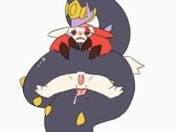 2016 anal anal_sex animal_genitalia animated balls censored duo erection fur genital_slit loop male manmosu_marimo nintendo penetration penis pokemon pokemon_(species) seviper sex simple_background slit video_games white_background yaoi zangoose