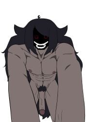 creepypasta hypnos_lullaby lisa_the_rabbit male_only pokepasta smile solo_male steven_(strangled_red) tagme traced