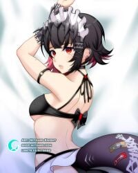 commission_art dakimakura ellen_joe fanart mitgard-knight mitgardstore thick_ass thiren zenless_zone_zero