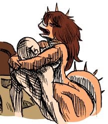 2024 ahe_gao alpha_channel anon_(snoot_game) anthro anthro_penetrated aquilops bald banco big_breasts breasts brown_hair cavemanon_studios ceratopsian digital_drawing_(artwork) digital_media_(artwork) dinosaur duo facial_horn female female_on_human female_penetrated from_front_position goodbye_volcano_high hair head_spikes hi_res horn human human_on_anthro human_penetrating human_penetrating_anthro human_penetrating_female interspecies light-skinned_male light_body light_skin long_hair long_tail looking_pleasured male male/female male_on_anthro male_penetrating male_penetrating_anthro male_penetrating_female mammal mastery_position multicolored_body multicolored_scales nose_horn nude nude_anthro nude_female nude_human nude_male open_mouth orange_body orange_scales ornithischian penetration prehistoric_species red_eyes reptile rosa_(gvh) scales scalie sex simple_background snoot_game spiked_tail spikes spikes_(anatomy) tail tan_body tan_scales thick_thighs transparent_background two_tone_body two_tone_scales vaginal_penetration vaginal_penetration