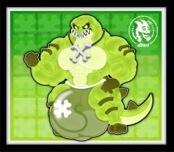 alligator allister_gator_(poppy_playtime) anthro anthro_on_anthro anthro_only critters_(poppy_playtime) furry_only gator green_body green_fur green_skin jdbo-arts jdboarts nightmare_critters no_humans poppy_playtime poppy_playtime_(chapter_4) sex smiling_critters tagme