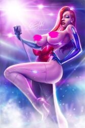 ass breasts cyberpunk cyberpunk_2077 fanart female female female_only girls jessica_rabbit oiuuart sex sexy_body thick thick_ass thick_hips thick_legs thick_thighs thighs woman_focus woman_only