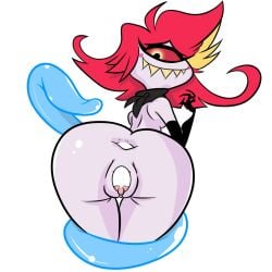 1:1 aptom7747 cyclops female hazbin_hotel hi_res humanoid niffty_(hazbin_hotel) solo