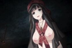 animated black_hair black_robe bouncing_breasts breasts byakuya_rinne cave clockup cult cultist euphoria euphoria_(clockup) exposed_breasts female female_focus grey_eyes huge_breasts long_hair necklace nipples no_bra pale-skinned_female pale_skin pink_nipples rape reverse_rape ritual_sex screencap sex takatou_keisuke teen teen_boy teen_girl teenage teenage_boy teenage_girl teenager topless young