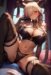 , 1girls ai_generated azur_lane female female_focus female_only owari_(azur_lane) solo solo_female solo_focus