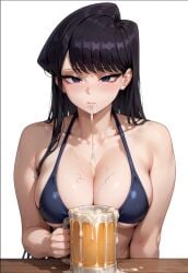 , 1girls ai_generated female female_focus female_only komi-san_wa_komyushou_desu komi_can't_communicate komi_shouko solo solo_female solo_focus