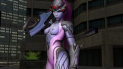 widowmaker from blizzard entertainment by therozzers
