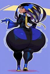 ai_generated big_ass geeta_(pokemon) gigantic_ass gvukub huge_ass nintendo pokemon thick_thighs wide_hips wobbling_ass