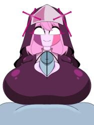 1boy1girl adagio_(artist) animated animated_gif beat_banger beat_banger_(friday_night_funkin) big_breasts boobjob character_name clothed cock deltarune erection female friday_night_funkin friday_night_funkin_mod gif huge_breasts ice_cream_girl jevil_(deltarune) mid-fight_masses mid_fight_masses midfight_masses nun nun_hat nun_outfit paizuri paizuri_under_clothes penis pink_hair sarvente_(dokki.doodlez) smiling titfuck_under_clothes