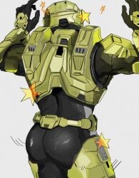 ass ass_focus ass_shine jaxcian male_only master_chief