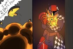 droid_(star_wars) explosion futanari glowing_eyes mandalorian n3oma star_wars ulysses_(razyem2)