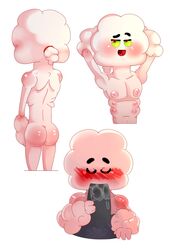 2016 areola ass blush cartoon_network cloud disembodied_penis duo erection fellatio fluffy fur kmf97 male mr._small multi_nipple nipples nude open_mouth opencanvas oral penis ponytail precum red_eyes saliva sex simple_background skynny smile solo the_amazing_world_of_gumball tied_hair tongue what white_fur yaoi