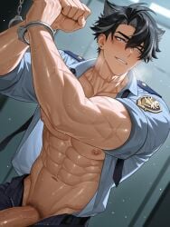 wriothesley (genshin impact) from genshin impact by boyswithearsai