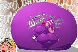 2girls ass belly belly_stuffing blahblah866 bloated bloated_belly bloated_stomach breasts curvy dialogue distended_belly distended_stomach fat fat_fetish fetish goomba goombella gurgling_belly gurgling_noise hair_covering_eyes huge_ass huge_belly huge_breasts huge_butt huge_gut huge_stomach hyper hyper_belly hyper_breasts kink mario_(series) massive_belly massive_stomach morbidly_obese nintendo obese_female overeating overstuffed overweight overweight_female paper_bag paper_mario rumbling_stomach shadow sound_effects stomach_deformation stuffed stuffed_belly super_mario_bros. text trans_woman vivian_(paper_mario) weight_gain weight_gain_female