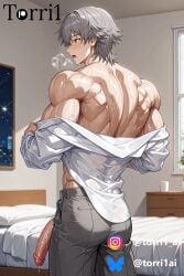 1boy abs ahe_gao ahegao_face ai_generated balls biceps big_balls big_cock big_penis blush caelus_(honkai:_star_rail) cum cum_drip cum_dripping cum_dripping_from_penis cum_load cum_on_abs cum_on_body cum_on_muscles cum_on_self cumming cumming_on_self cumshot drool drool_on_face drooling ejaculating ejaculating_cum ejaculation erection excessive_cum fapping feeling_pleasured gray_hair hair_between_eyes honkai:_star_rail honkai_(series) horny horny_face horny_male huge_balls huge_cock jerking_off jerkingoff large_pectorals lying_on_back male male_focus male_masturbation male_nipples male_only masturbate masturbation muscle_veins muscles muscular muscular_arms muscular_body muscular_legs muscular_thighs naked naked_male nipples nude nude_male one-handed_masturbation open_legs open_mouth orgasm orgasm_face pecs penis pleasure pleasure_face pleasured pleasured_face ripped_abs room seductive seductive_eyes seductive_look seductive_pose seductive_smile short_hair sitting sitting_down six_packs smile solo solo_focus solo_male sweating sweaty teenager testicles thighs tongue tongue_out torri1 uncensored uncensored_penis veins veins_on_dick veiny veiny_arms veiny_muscles veiny_penis yaoi yellow_eyes