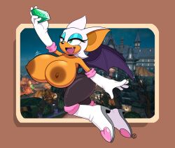 rouge the bat from halloween by miobadders