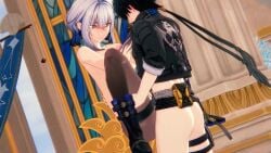 1boy 1girls 2boys 3d 3d_animation all_fours animated areolae ass ass_up between_breasts big_ass big_breasts blowjob blue_eyes bouncing_breasts breasts breasts_out clothed clothed_sex cum cum_in_pussy cum_inside cum_on_breasts doggy_style exposed_breasts exposed_pussy face_down_ass_up fellatio female female_penetrated from_behind galbrena_(wuthering_waves) huge_breasts large_ass large_breasts lehornysfx3d light-skinned_female light-skinned_male light_skin long_video longer_than_2_minutes longer_than_30_seconds longer_than_3_minutes longer_than_4_minutes longer_than_5_minutes longer_than_6_minutes longer_than_one_minute looking_at_viewer male male_pov male_rover_(wuthering_waves) missionary_position misuzugon moaning navel nipples on_back opennsfwsp opennsfwsp_(va) oral paizuri penetration penis penis_in_mouth pov pussy redgectx rover_(wuthering_waves) sex sex_from_behind shorter_than_10_minutes sound spitroast spread_legs tagme thick_thighs thighs top-down_bottom-up two-tone_hair vaginal_penetration vaginal_sex video white_hair wuthering_waves